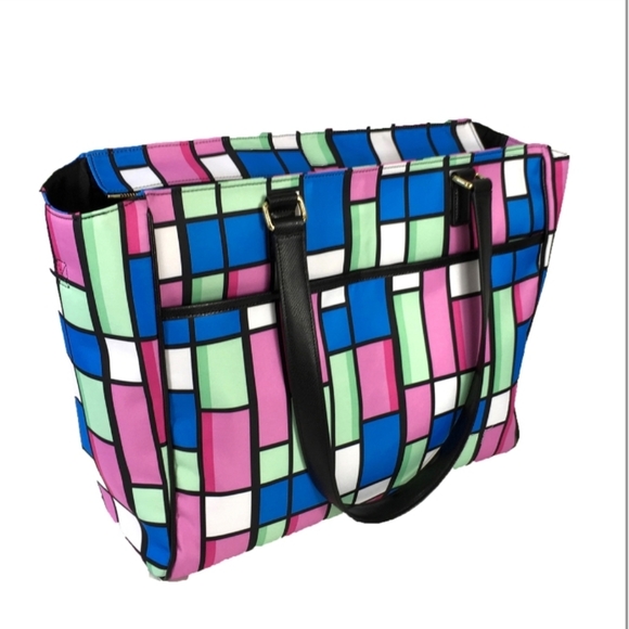 Vera Bradley Tote/Baby Bag in Exotic Floral Gros - Picture 2 of 3